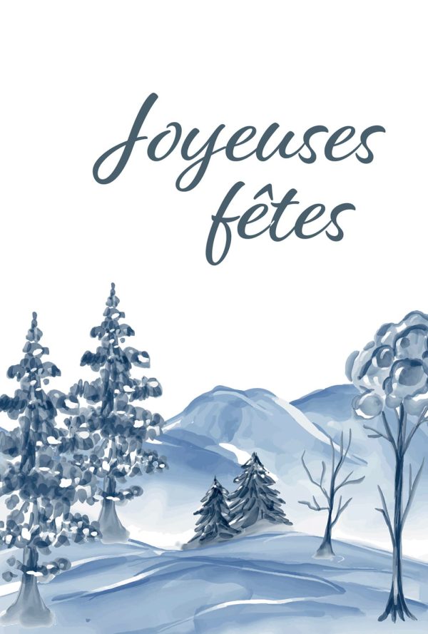 Carte Joyeuses fêtes Carte de Noël N°2 - Vins Rouges Harmonieux pour Chaque Occasion