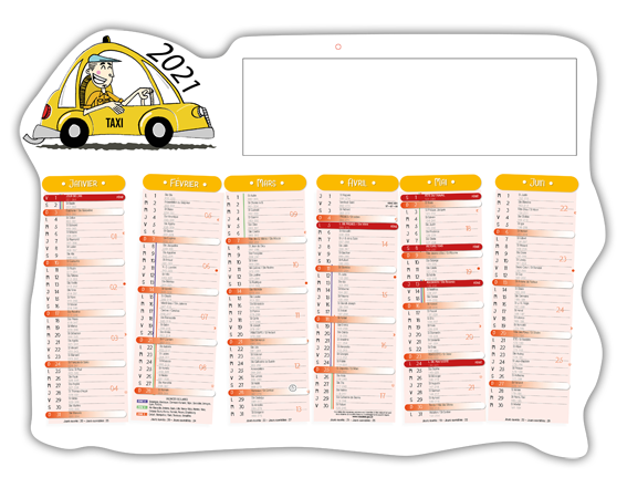 Calendrier publicitaire 2026 semestriel cartonné : découpe spéciale TAXI - Vins Rouges Harmonieux pour Chaque Occasion Calendrier publicitaire 2026 semestriel cartonné : découpe spéciale TAXI - Vins Rouges Harmonieux pour Chaque Occasion