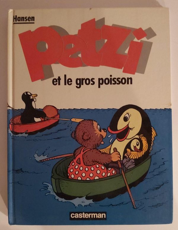 BD Petzi et le gros poisson 1985 - Vins Rouges Harmonieux pour Chaque Occasion