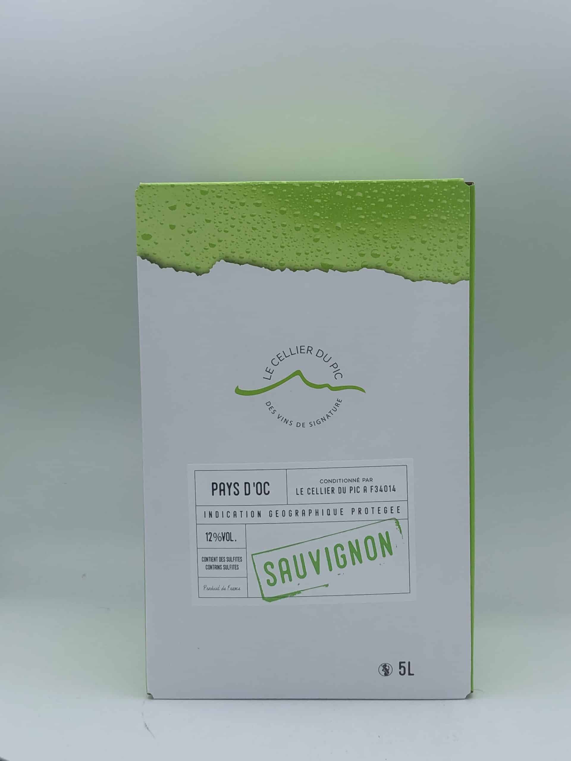 CELLIER DU PIC SAUVIGNON 5L - Vins Rouges Harmonieux pour Chaque Occasion CELLIER DU PIC SAUVIGNON 5L - Vins Rouges Harmonieux pour Chaque Occasion