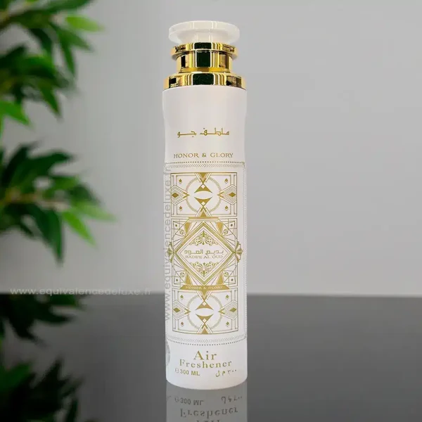 Bade’e Al Oud Honor & Glory – Désodorisant d’Intérieur 300 ml (Lattafa) - Vins Rouges Harmonieux pour Chaque Occasion