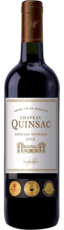 CHATEAU QUINSAC TRADITION 2019 - Vins Rouges Harmonieux pour Chaque Occasion