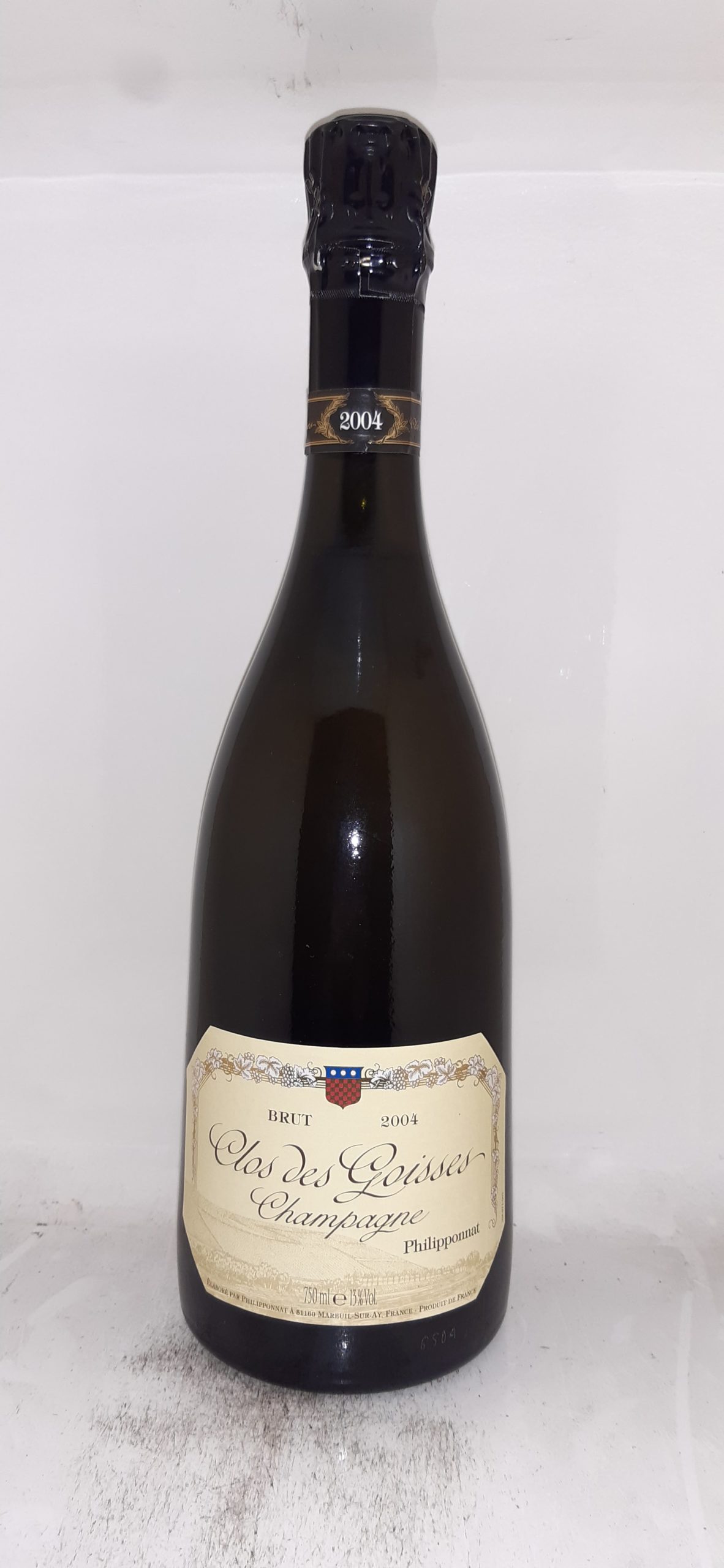 Champagne PHILIPPONNAT Clos des Goisses 2004 Extra Brut - Vins Rouges Harmonieux pour Chaque Occasion Champagne PHILIPPONNAT Clos des Goisses 2004 Extra Brut - Vins Rouges Harmonieux pour Chaque Occasion