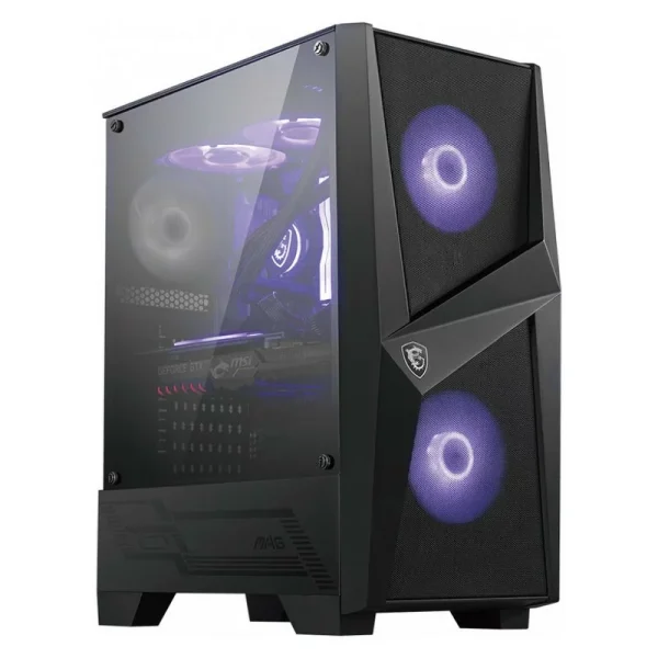 Boîtier PC Gamer MSI MAG Forge 100M Noir - Vins Rouges Harmonieux pour Chaque Occasion