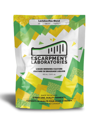 Bactérie liquide à bière Lactobacillus Blend 2.0 – Escarpment - Vins Rouges Harmonieux pour Chaque Occasion