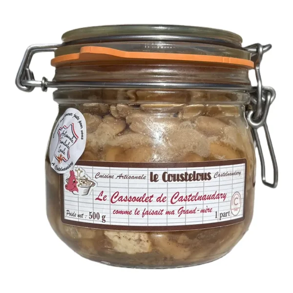 CASSOULET 1 part – LE COUSTELOUS CASTELNAUDARY - Vins Rouges Harmonieux pour Chaque Occasion