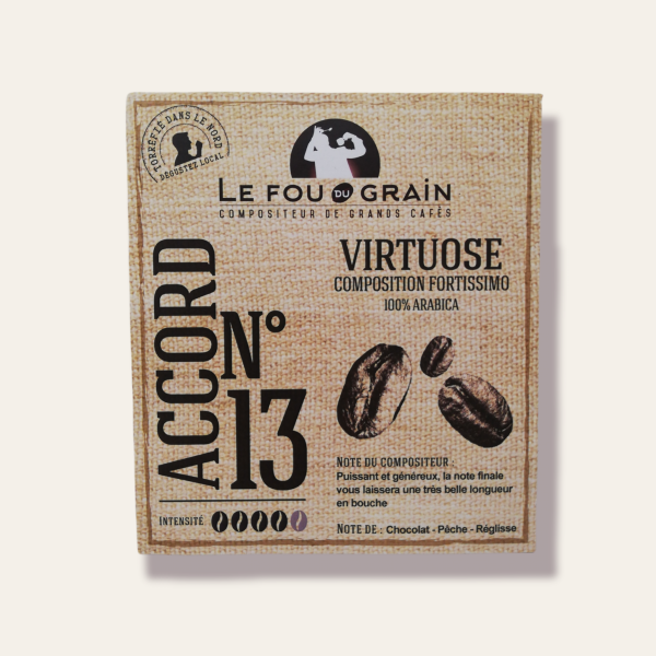 Café Virtuose Accord n°13 – 250g - Vins Rouges Harmonieux pour Chaque Occasion