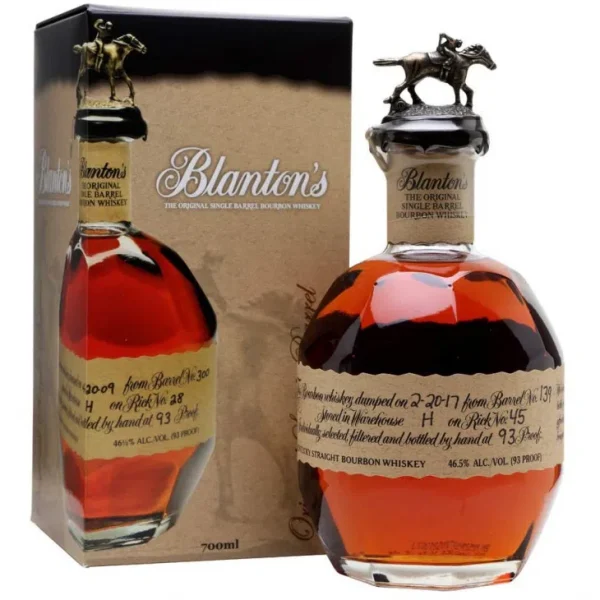 Blanton&rsquo;s – Original – Bourbon 70cl 46.5° sous étui - Vins Rouges Harmonieux pour Chaque Occasion