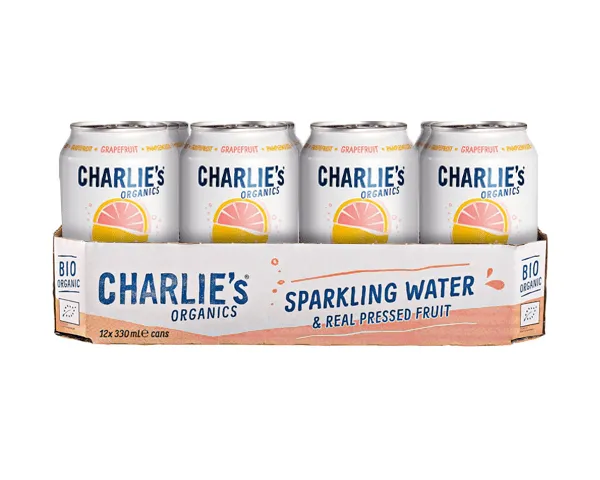 Charlie’s Organic Sparkling Water Grapefruit Bio (12x 33cl) - Vins Rouges Harmonieux pour Chaque Occasion Charlie’s Organic Sparkling Water Grapefruit Bio (12x 33cl) - Vins Rouges Harmonieux pour Chaque Occasion