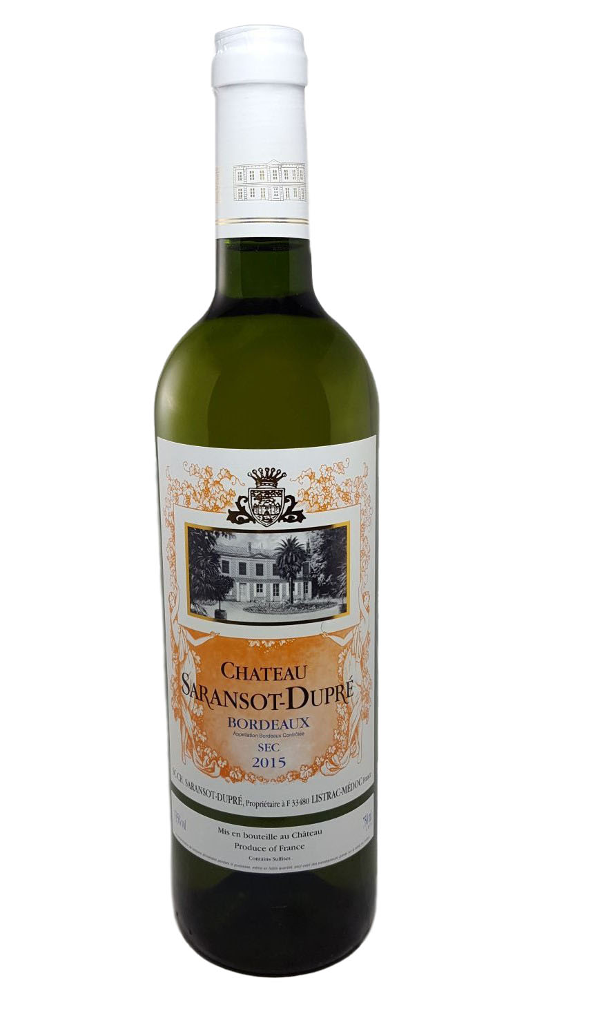 Château Saransot Dupré Blanc 2023 Cru Bourgeois Supérieur – Listrac – Médoc - Vins Rouges Harmonieux pour Chaque Occasion Château Saransot Dupré Blanc 2023 Cru Bourgeois Supérieur – Listrac – Médoc - Vins Rouges Harmonieux pour Chaque Occasion