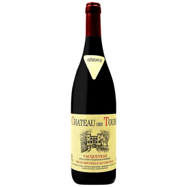Chateau Des Tours – Vacqueyras – Rouge – 2011 - Vins Rouges Harmonieux pour Chaque Occasion