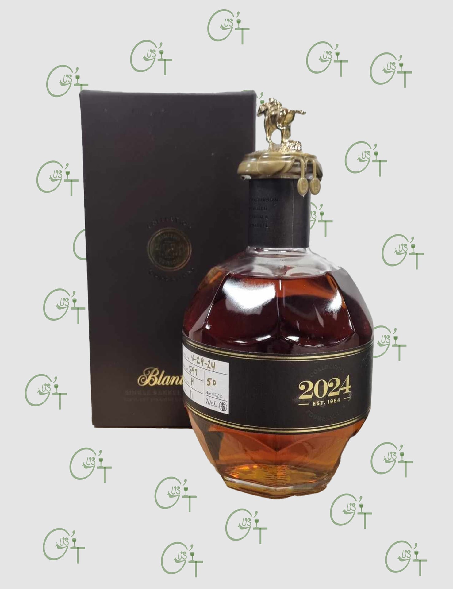 Bourbon Blanton’s Single Cask Foundations Edition Barrel #597 – 2024 – 70cl – 50% - Vins Rouges Harmonieux pour Chaque Occasion Bourbon Blanton’s Single Cask Foundations Edition Barrel #597 – 2024 – 70cl – 50% - Vins Rouges Harmonieux pour Chaque Occasion