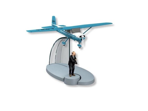 Avion Tintin 23 – L’avion bleu de Muller - Vins Rouges Harmonieux pour Chaque Occasion