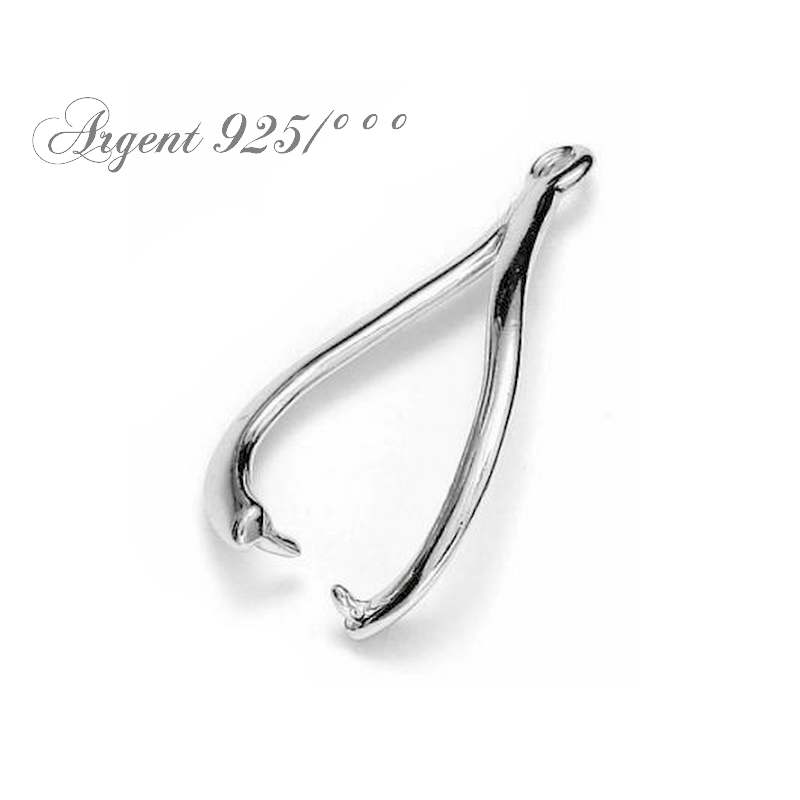 Bélière support de perle Argent 925/°°°, 17 mm - Vins Rouges Harmonieux pour Chaque Occasion Bélière support de perle Argent 925/°°°, 17 mm - Vins Rouges Harmonieux pour Chaque Occasion