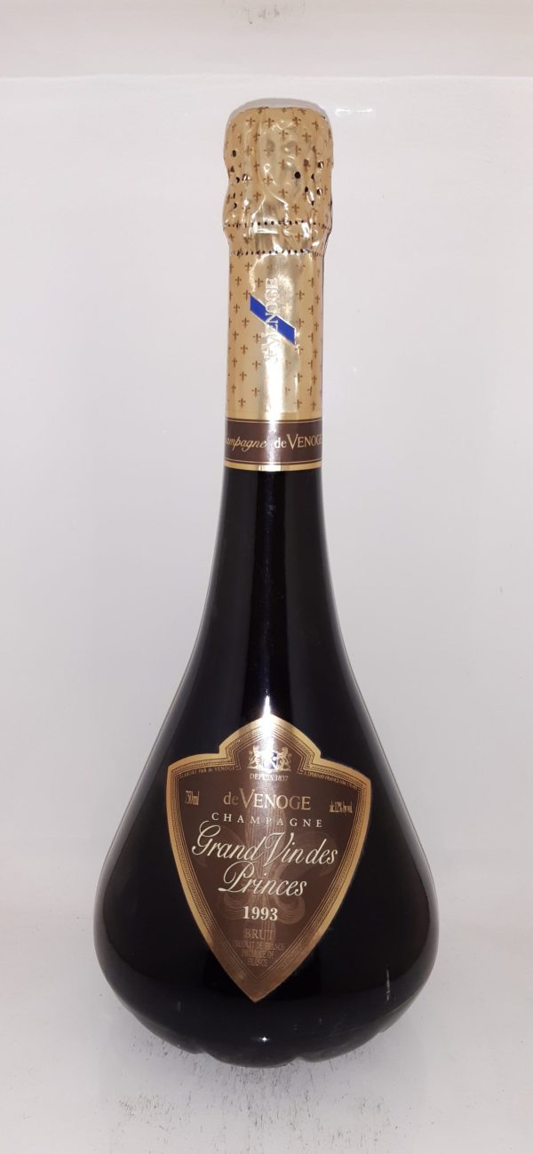 Champagne De VENOGE Grand Vin Des Princes Blanc de Blancs Millésime 1993 - Vins Rouges Harmonieux pour Chaque Occasion