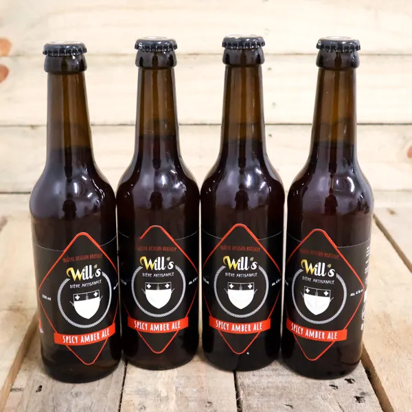 Bière ambrée épicée / 33cl x4 - Vins Rouges Harmonieux pour Chaque Occasion