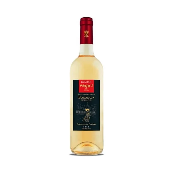 Bordeaux moelleux Maxim&rsquo;s La Duchesse Du Cloître - Vins Rouges Harmonieux pour Chaque Occasion