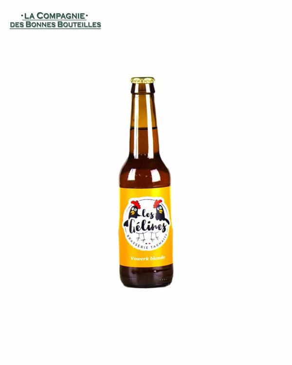 Bière Les Gélines - blonde VP 33cl - Vins Rouges Harmonieux pour Chaque Occasion