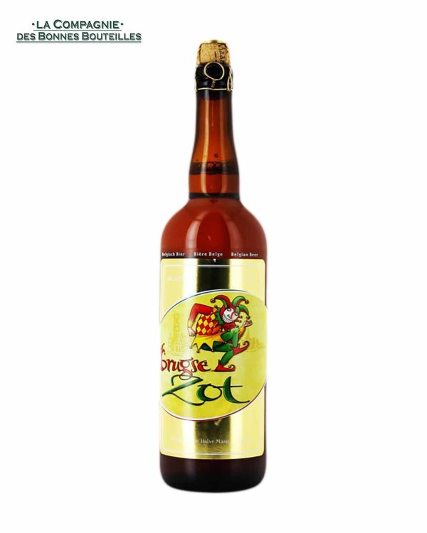 Bière Brugse zot blonde VP 75cl - Vins Rouges Harmonieux pour Chaque Occasion