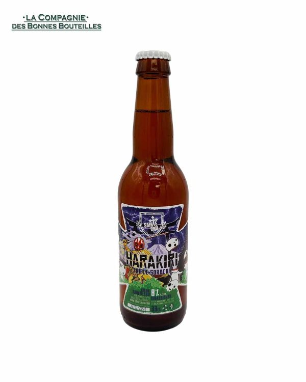 Bière sainte cru - Hara-Kiri Triple Sorachi - VP 33 cl - Vins Rouges Harmonieux pour Chaque Occasion