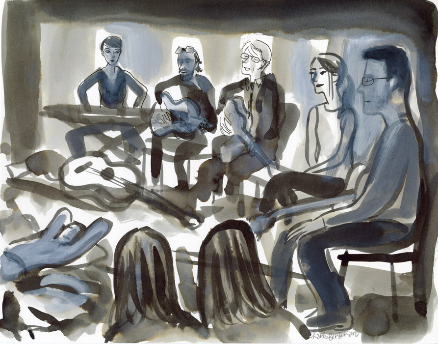 CHARLES BERBERIAN – Dessiner en concert – dessin 3 - Vins Rouges Harmonieux pour Chaque Occasion CHARLES BERBERIAN – Dessiner en concert – dessin 3 - Vins Rouges Harmonieux pour Chaque Occasion