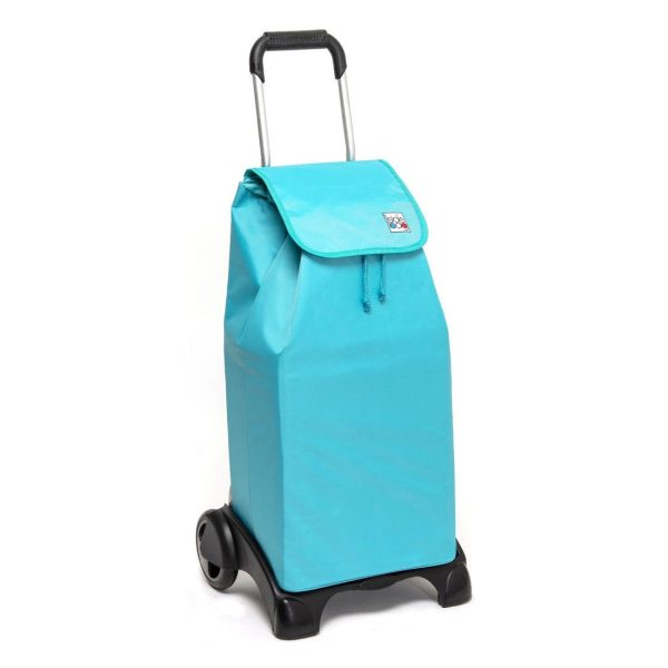Chariot de courses MP 214 – Sac 55L imperméable – Turquoise - Vins Rouges Harmonieux pour Chaque Occasion