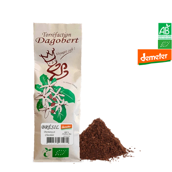 Café Moulu Brésil 100% Arabica 250g Dagobert - Vins Rouges Harmonieux pour Chaque Occasion Café Moulu Brésil 100% Arabica 250g Dagobert - Vins Rouges Harmonieux pour Chaque Occasion