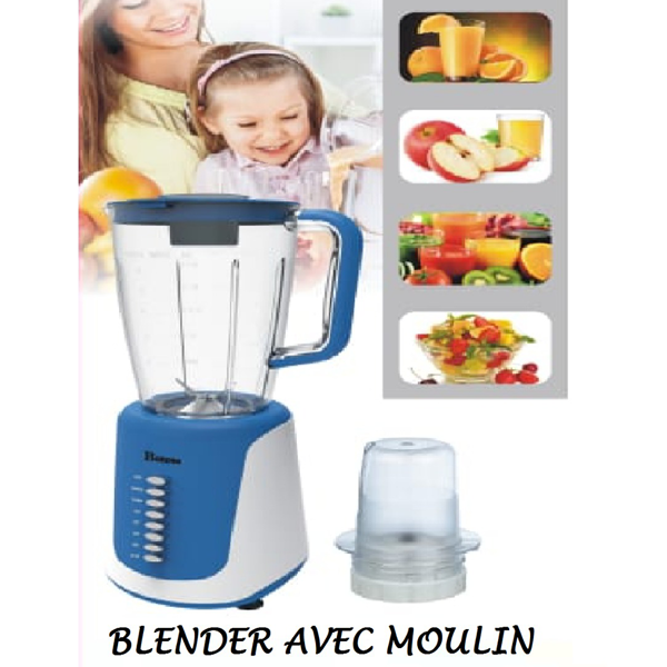 Blender 1.5L Avec Moulin - Vins Rouges Harmonieux pour Chaque Occasion Blender 1.5L Avec Moulin - Vins Rouges Harmonieux pour Chaque Occasion