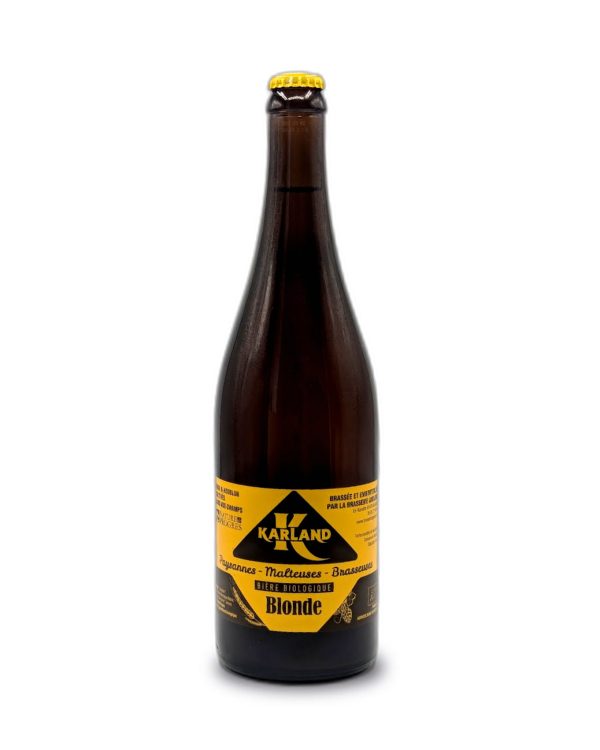 Bière Karland Blonde 75cl VP - Vins Rouges Harmonieux pour Chaque Occasion
