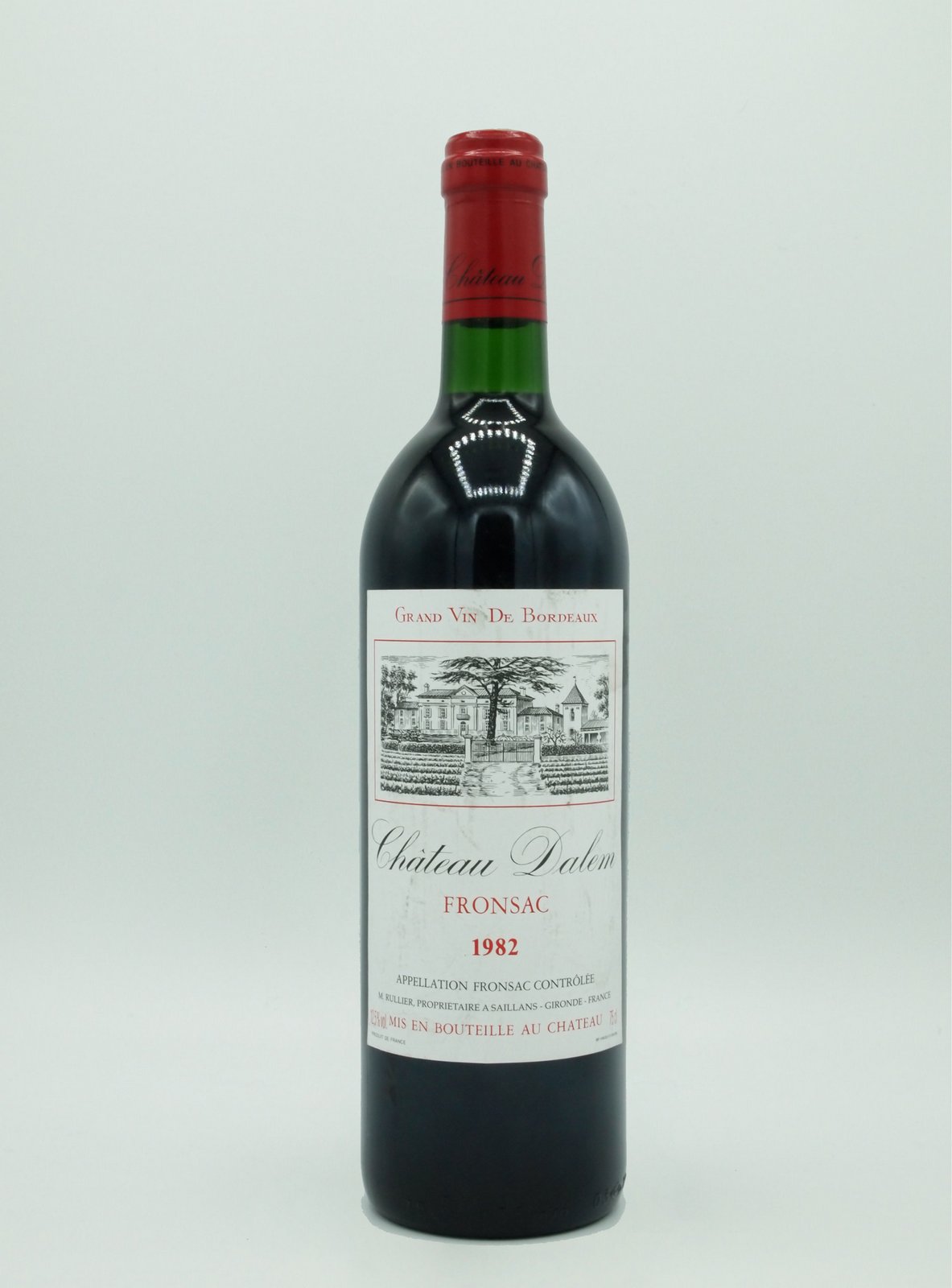 Château Dalem AOC Fronsac 1982 Rouge - Vins Rouges Harmonieux pour Chaque Occasion Château Dalem AOC Fronsac 1982 Rouge - Vins Rouges Harmonieux pour Chaque Occasion