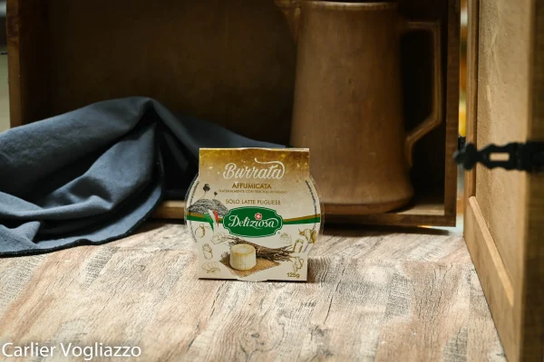 Burrata fumé (125g) - Vins Rouges Harmonieux pour Chaque Occasion