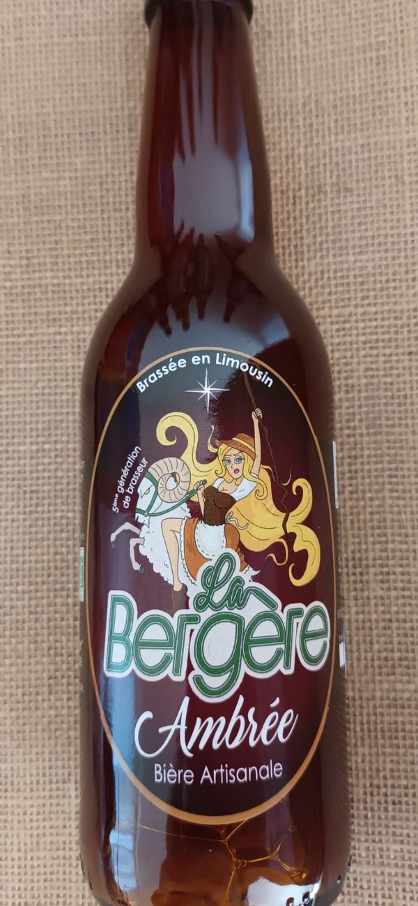 Bière Bio Ambrée 75cl « La Bergère » - Vins Rouges Harmonieux pour Chaque Occasion