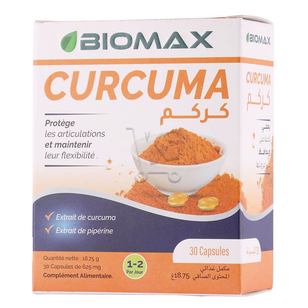 Biomax CURCUMA Articulations 30 Capsules - Vins Rouges Harmonieux pour Chaque Occasion Biomax CURCUMA Articulations 30 Capsules - Vins Rouges Harmonieux pour Chaque Occasion