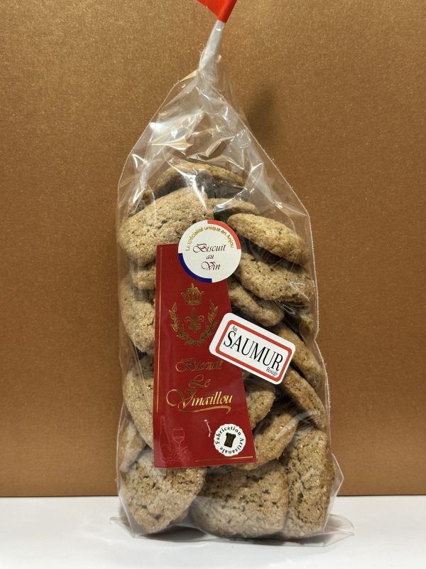 Biscuits au Saumur rouge “Le Vinaillou” (250gr) - Vins Rouges Harmonieux pour Chaque Occasion