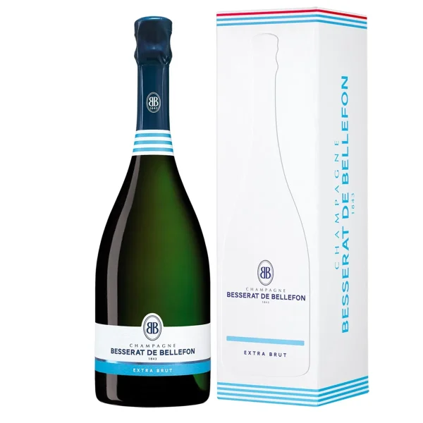 Besserat de Bellefon Extra Brut bouteille avec étui - Vins Rouges Harmonieux pour Chaque Occasion