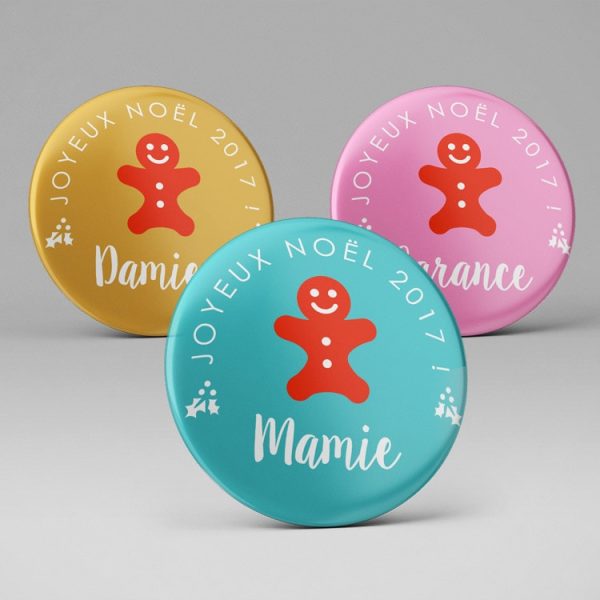 Badge magnet prénom personnalisé | Plan de table Biscuit - Vins Rouges Harmonieux pour Chaque Occasion